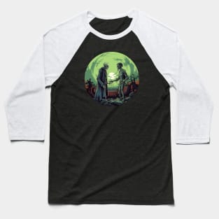 Vampires and Zombies Baseball T-Shirt